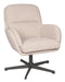 LABEL51 Draaifauteuil Moss Bouclé - Naturel