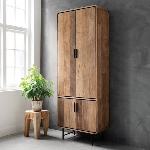 DTP Home Opbergkast Evo Teakhout, 220 x 80cm - Bruin