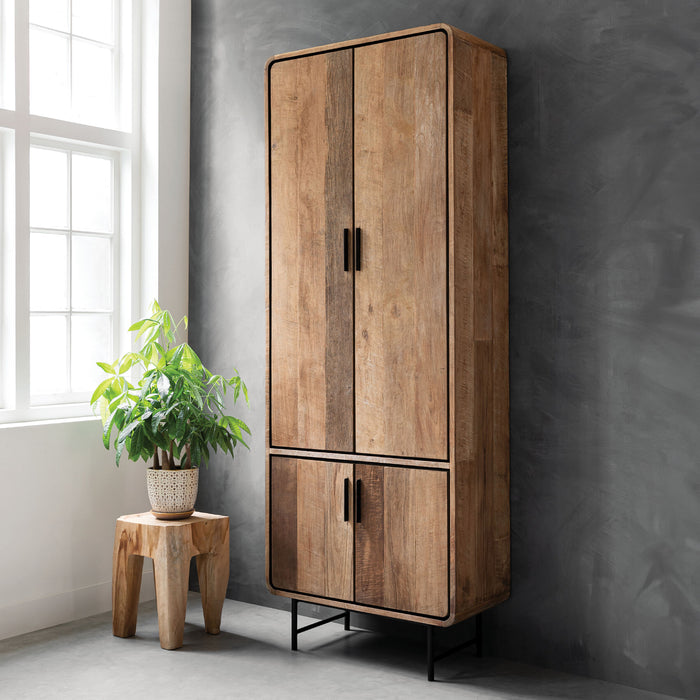 DTP Home Opbergkast Evo Teakhout, 220 x 80cm - Bruin