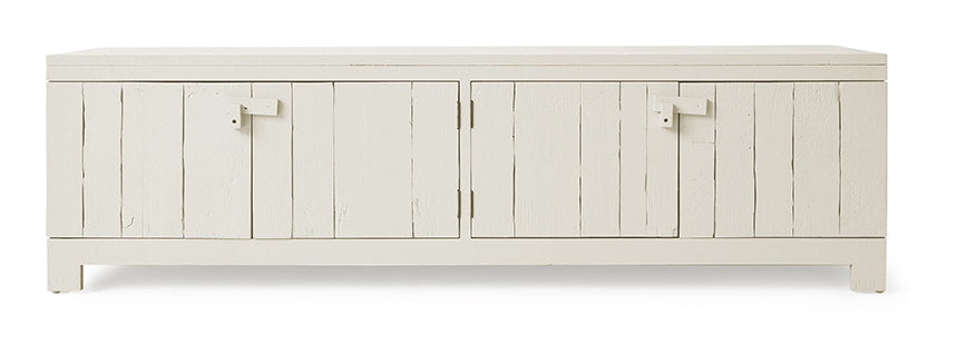 HKliving Tv-meubel Raw Grenen, 160cm - Crème