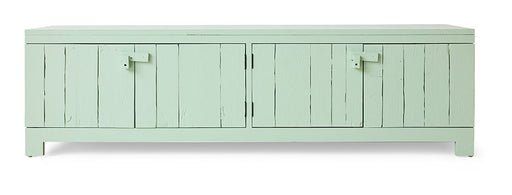 HKliving TV-meubel Raw Grenen, 160cm - Mintgroen