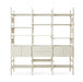 HKliving Wandkast Raw Grenen, 214 x 221cm - Crème