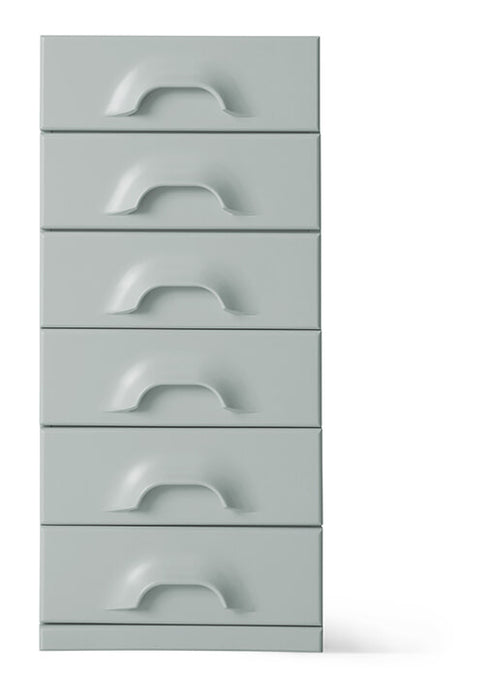 HKliving Ladekast Chest Met 6 lades - Overcast