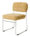HKliving Eetkamerstoel Endless Poodle stof - Goud