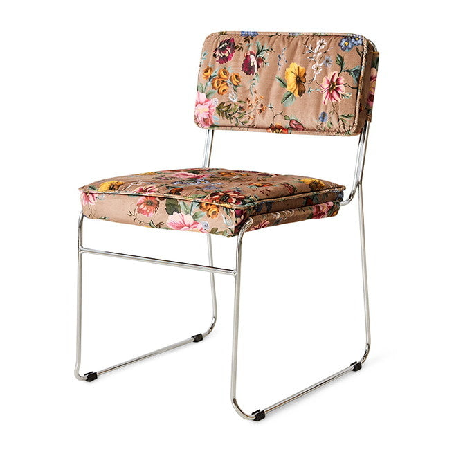 HKliving Eetkamerstoel Endless Velvet - Bloom