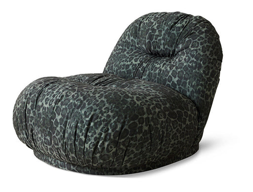 HKliving Fauteuil Meloa Panterprint - GROEN