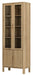 DTP Home Vitrinekast Forte Teakhout, 210 x 80cm - Bruin
