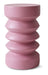 HKliving Ronde Bijzettafel Stoneware Ø23cm - Roze