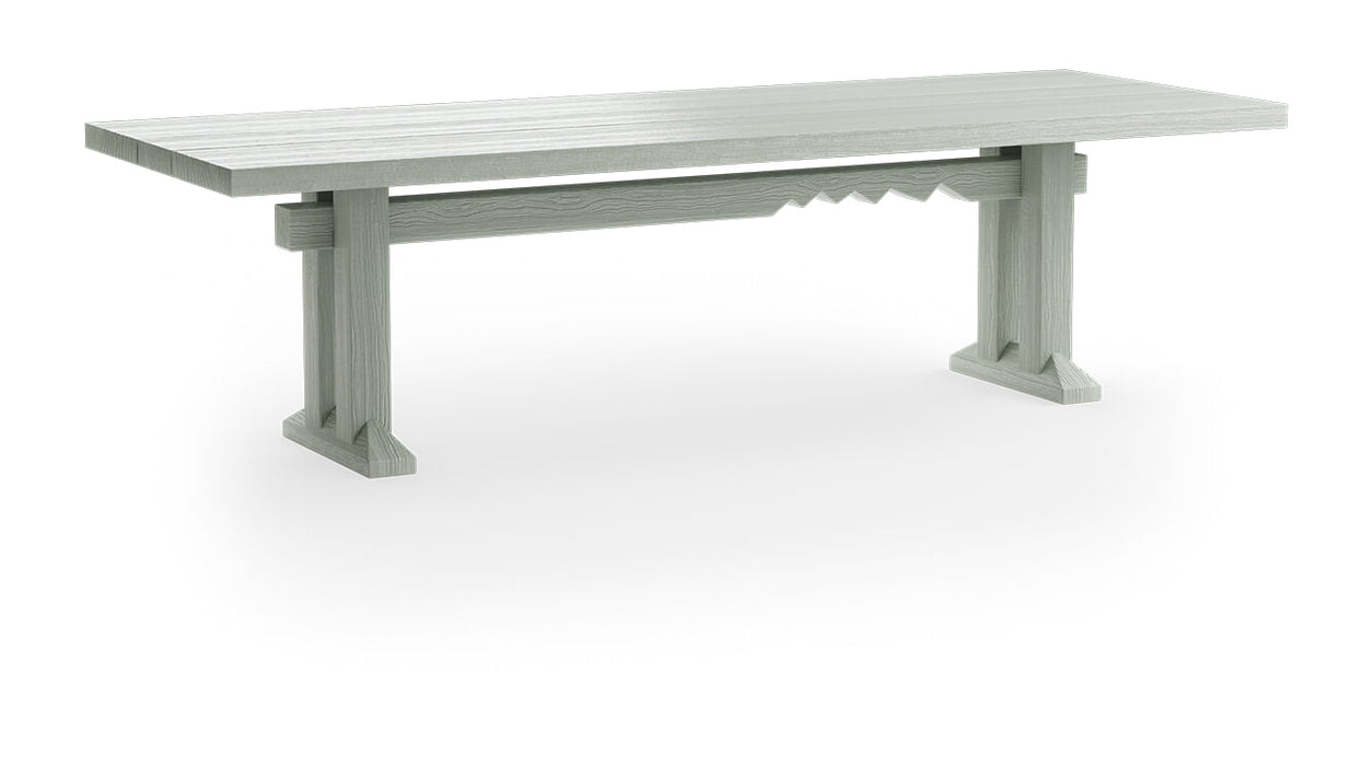 HKliving Eettafel Forma Sungkai hout, 280 x 100cm - Smoke