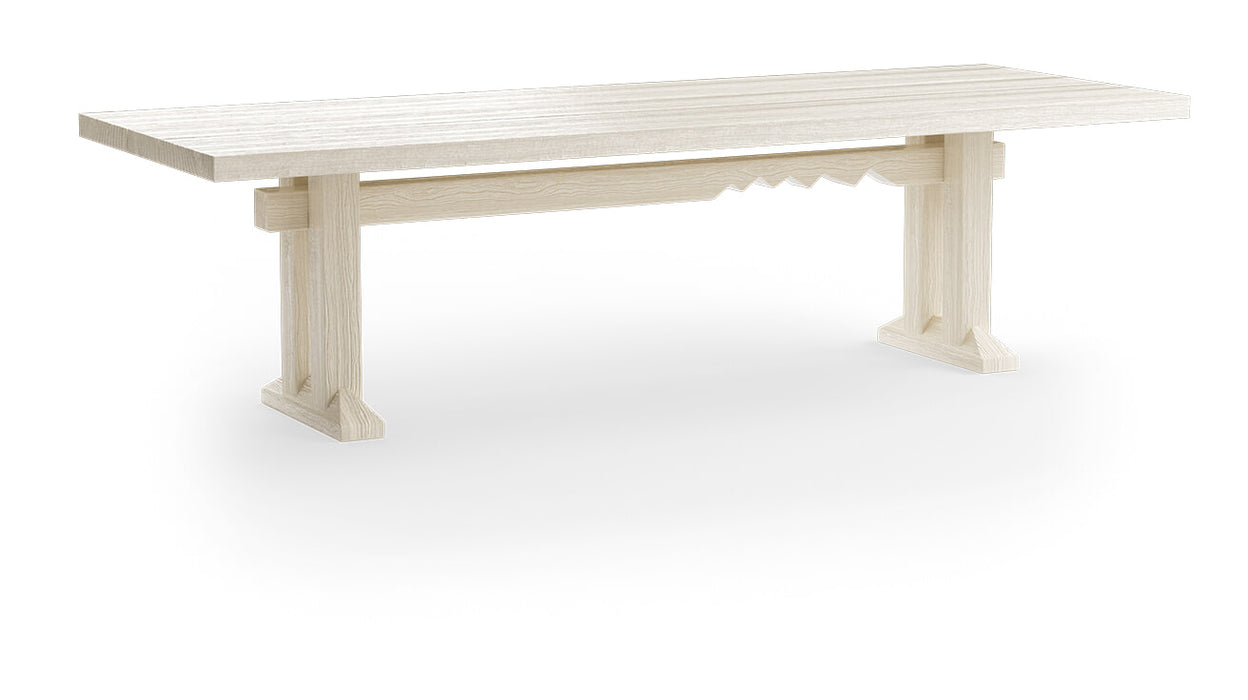 HKliving Eettafel Forma Sungkai hout, 280 x 100cm - Pearl