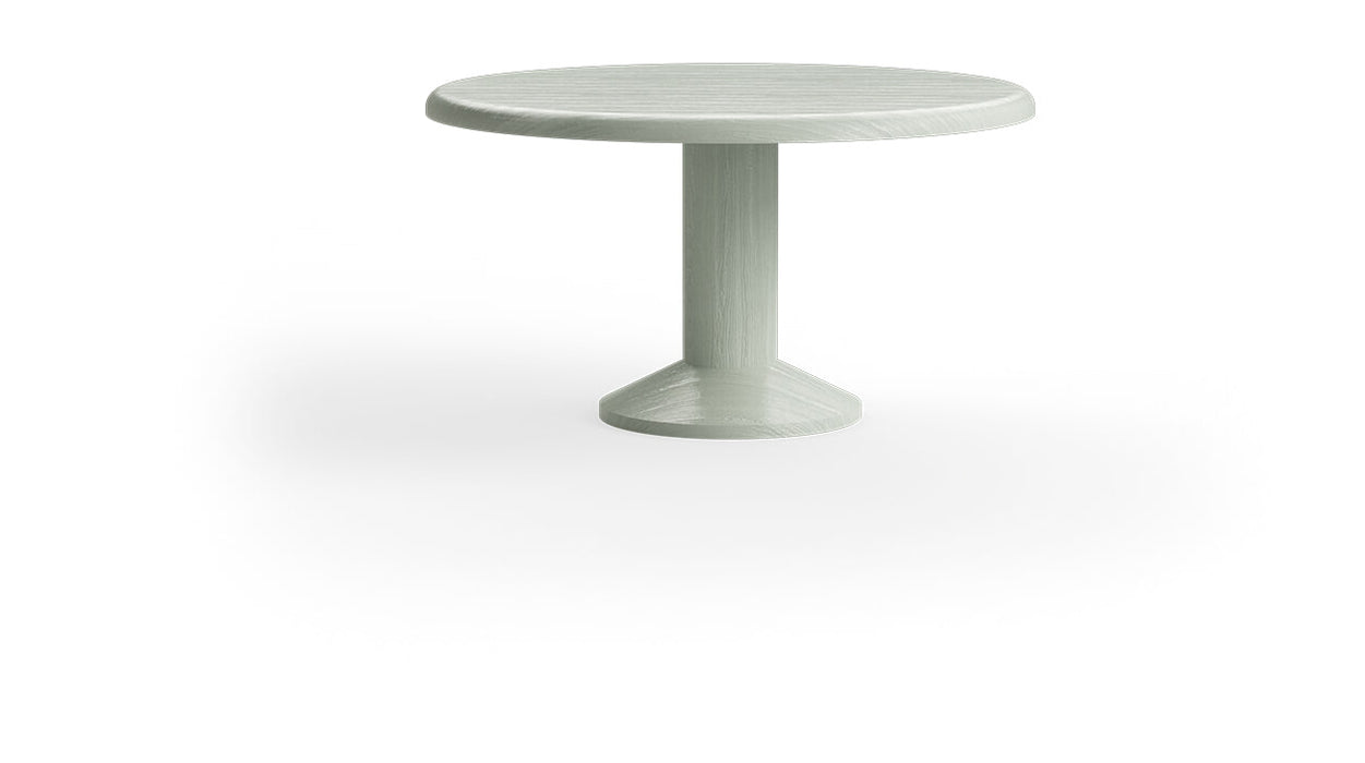 HKliving Ronde Eettafel Forma Sungkai hout, Ø140cm - Smoke
