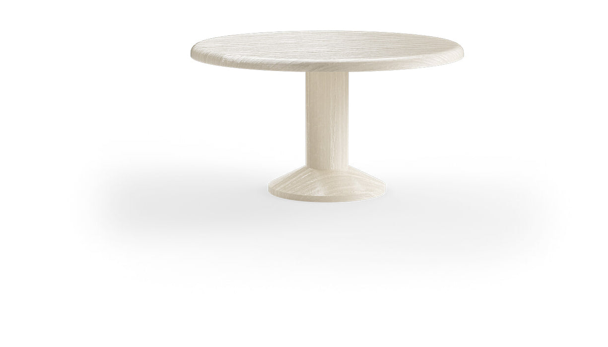 HKliving Ronde Eettafel Forma Sungkai hout, Ø140cm - Pearl