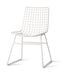 HKliving Eetkamerstoel Wire Metaal - Wit