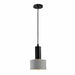 QUVIO Hanglamp modern - Minimalistisch van aluminium - Diameter 12 cm