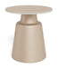 Sohome Ronde Bijzettafel Noelle Keramiek in travertinlook, 45cm - Beige - ThatLyfeStyle