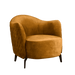 Tower Living Fauteuil Bondo - Goud - Velvet