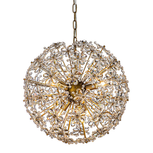 Richmond Hanglamp Cyntha Crystal - Brons