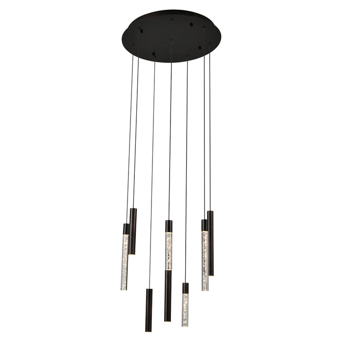 Richmond Hanglamp Oxley 8-lamps - bronze