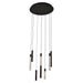Richmond Hanglamp Oxley 8-lamps - bronze