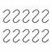 QUVIO Ophanghaken - 6,5 cm (h) - 10 stuks