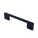 XIVADA Handgreep zwart - 128 mm - Aluminium - Meubelgreep - Set van 2