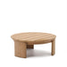 Kave Home Ronde Salontafel Xoriguer Eucalyptushout, 90cm - Naturel