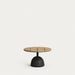 Kave Home Ronde Salontafel Saura Acacia, Ø55cm - Naturel