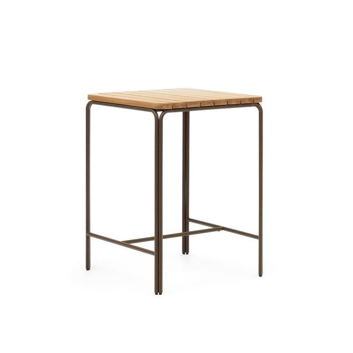 Kave Home Outdoor Bartafel Salguer Acaciahout, 70 x 70cm - Bruin - Vierkant