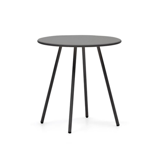 Kave Home Outdoor Bistrotafel Montjoi 70cm - Donkergrijs - Rond