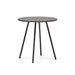 Kave Home Outdoor Bistrotafel Montjoi 70cm - Donkergrijs - Rond
