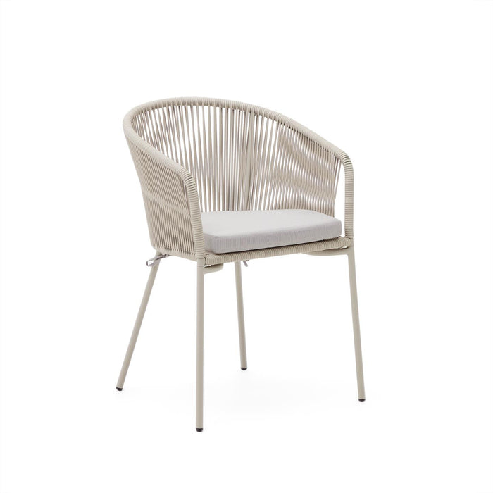 Kave Home Tuinstoel Yanet - Ecru