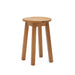 Kave Home Outdoor Bijzettafel Amel Acaciahout, 31cm - Bruin - Rond