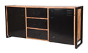 LABEL51 Dressoir Brussels Mangohout, 190cm - Rough