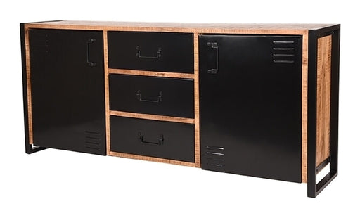 LABEL51 Dressoir Brussels Mangohout, 190cm - Rough - ThatLyfeStyle