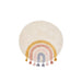 Kave Home Rond Vloerkleed Tadea Regenboog, 100cm - Meerkleurig - ThatLyfeStyle