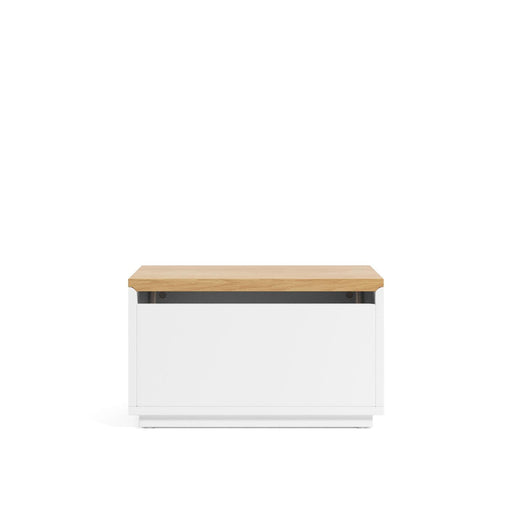 Kave Home Opbergkist Abilen Eiken, 60 x 40cm - Naturel