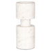 Richmond Kandelaar Melle Marmer, 24cm - Wit