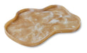 HKliving Dienblad Patio Marmerlook, 61 x 54cm - Crème - Organisch