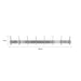 QUVIO Kapstok met 8 haken – Zilver – RVS - ThatLyfeStyle