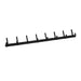 QUVIO Wandkapstok – 8 haken – Metaal – Zwart - ThatLyfeStyle