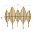 QUVIO Wandkapstok – 5 Veren en 5 haken - ThatLyfeStyle