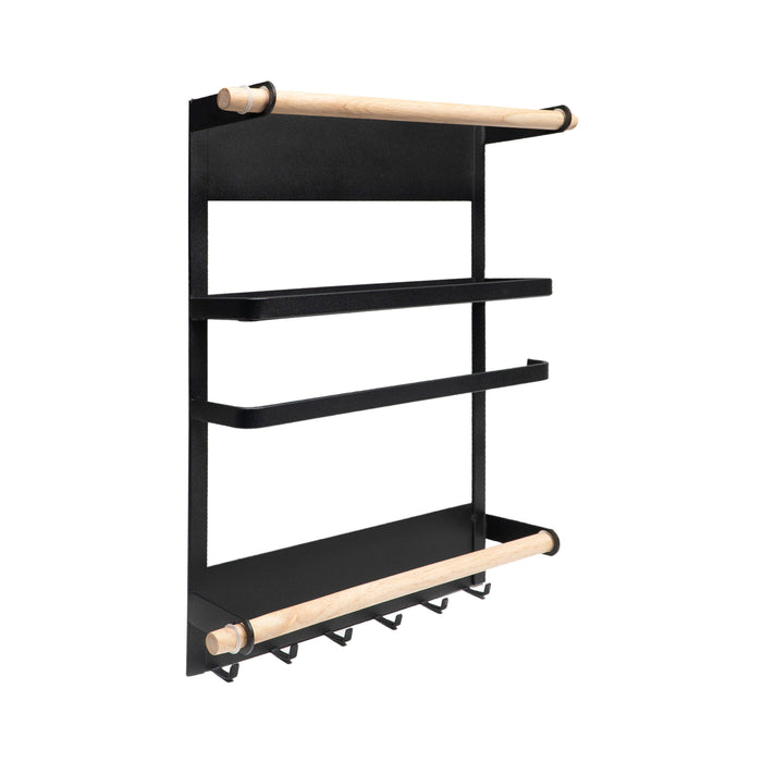 QUVIO Keukenrek - Magneetstrip - Zwart