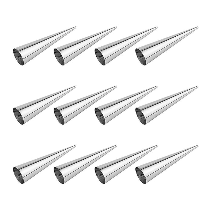 Krumble ijshoorn mallen - RVS - Set van 12 - 12 cm
