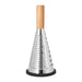 Krumble Rasp met houten handvat - Antislip - RVS en hout