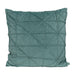 QUVIO Kussenhoes - Fluweel - 50 x 50 cm - Eucalyptus groen