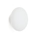 Kave Home Wandlamp Bamila Rookglas, 25cm - Zilver