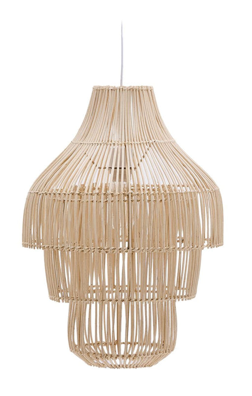 Kave Home Lampenkap Janoa Rotan, 38cm - Naturel