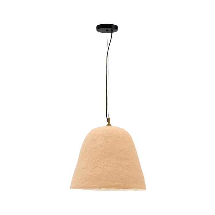 Kave Home Hanglamp Lisora Papier-maché, 35cm - Beige
