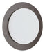 Kave Home Plafondlamp Novae Houtlook, 40cm - Bruin