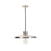 Kave Home Hanglamp Nuvira Gesatineerd metaal - Zilver